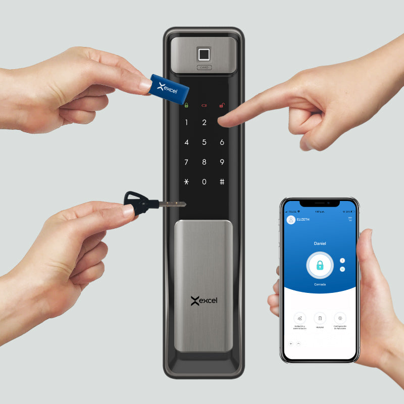 Métodos de acceso de una cerradura inteligente