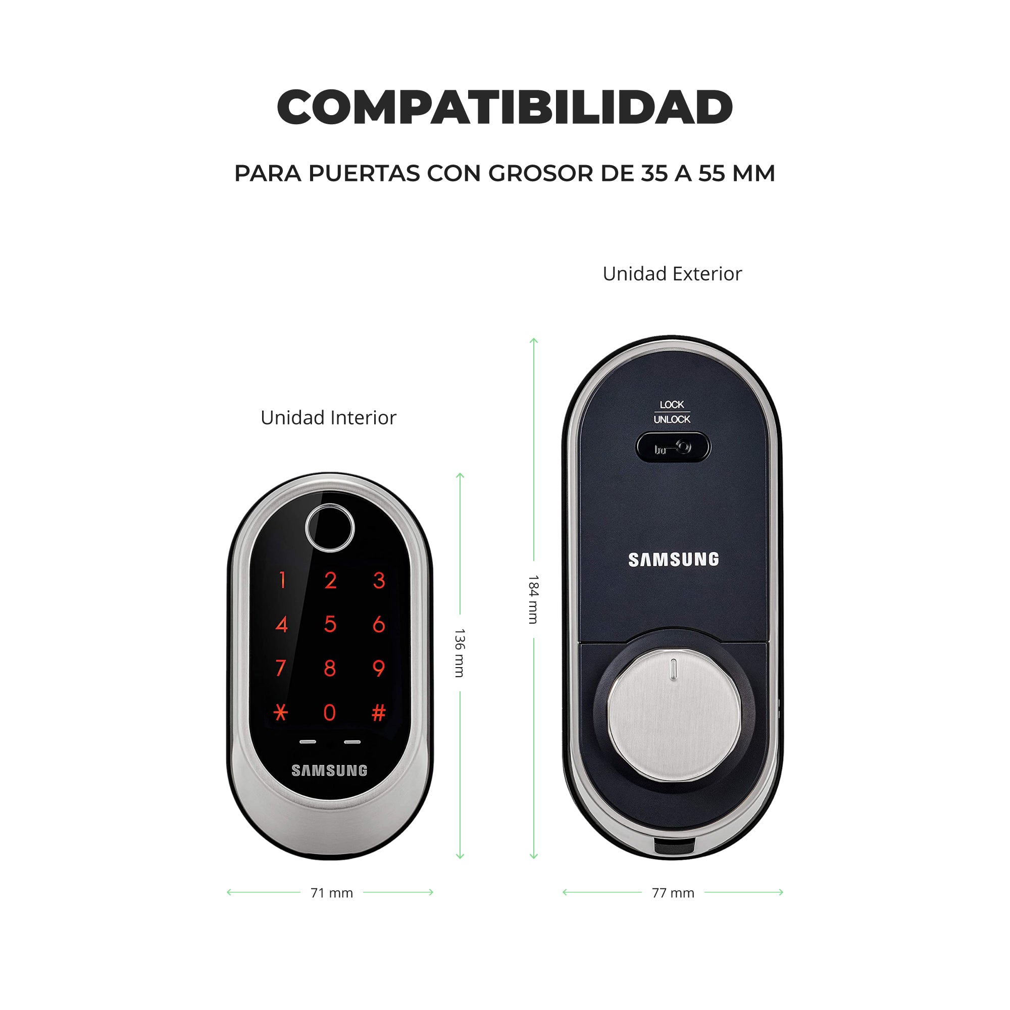 Cerrojo Inteligente SHP-A30