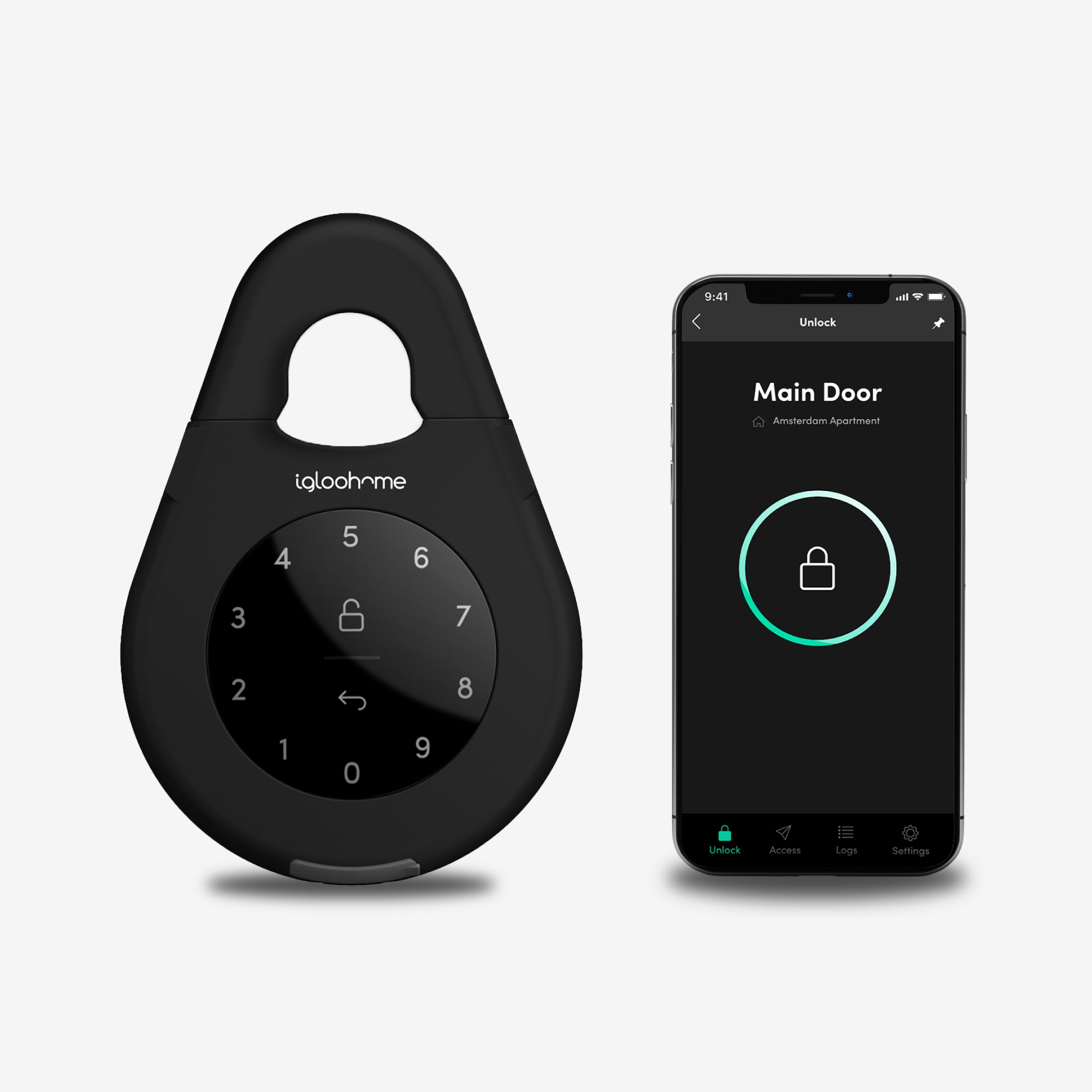 Caja para llaves de Airbnb Igloohome Keybox 3
