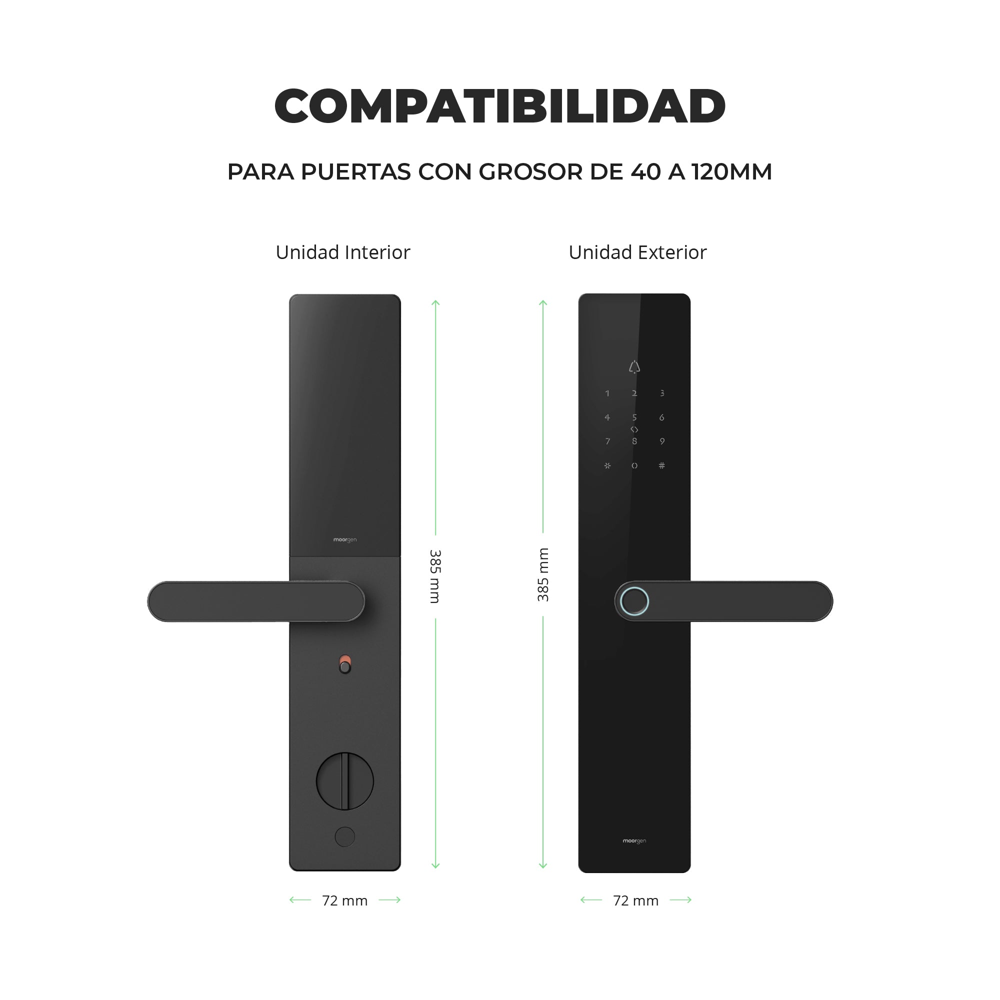 Cerradura Inteligente Moorgen T12S