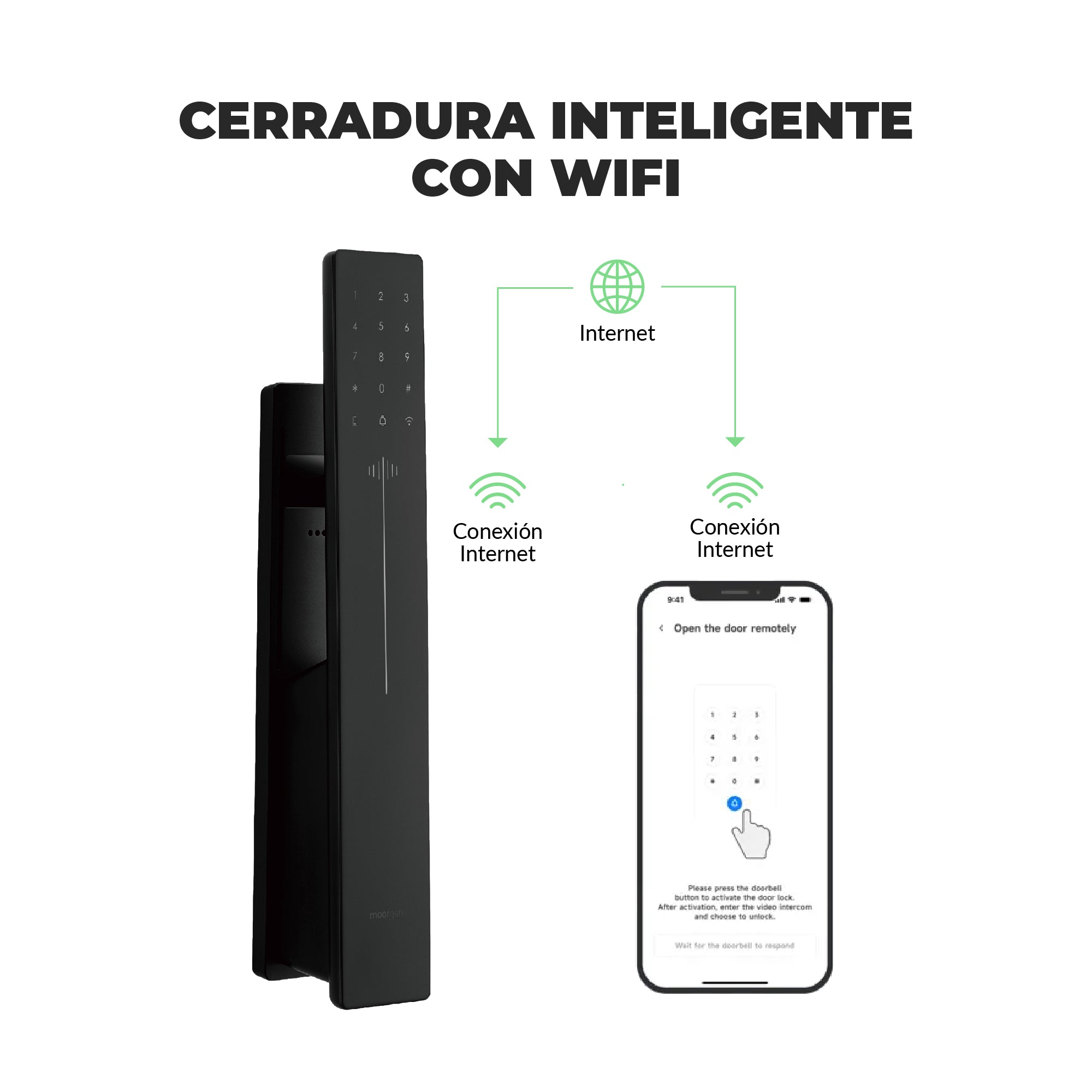 Cerradura Inteligente Moorgen T16+