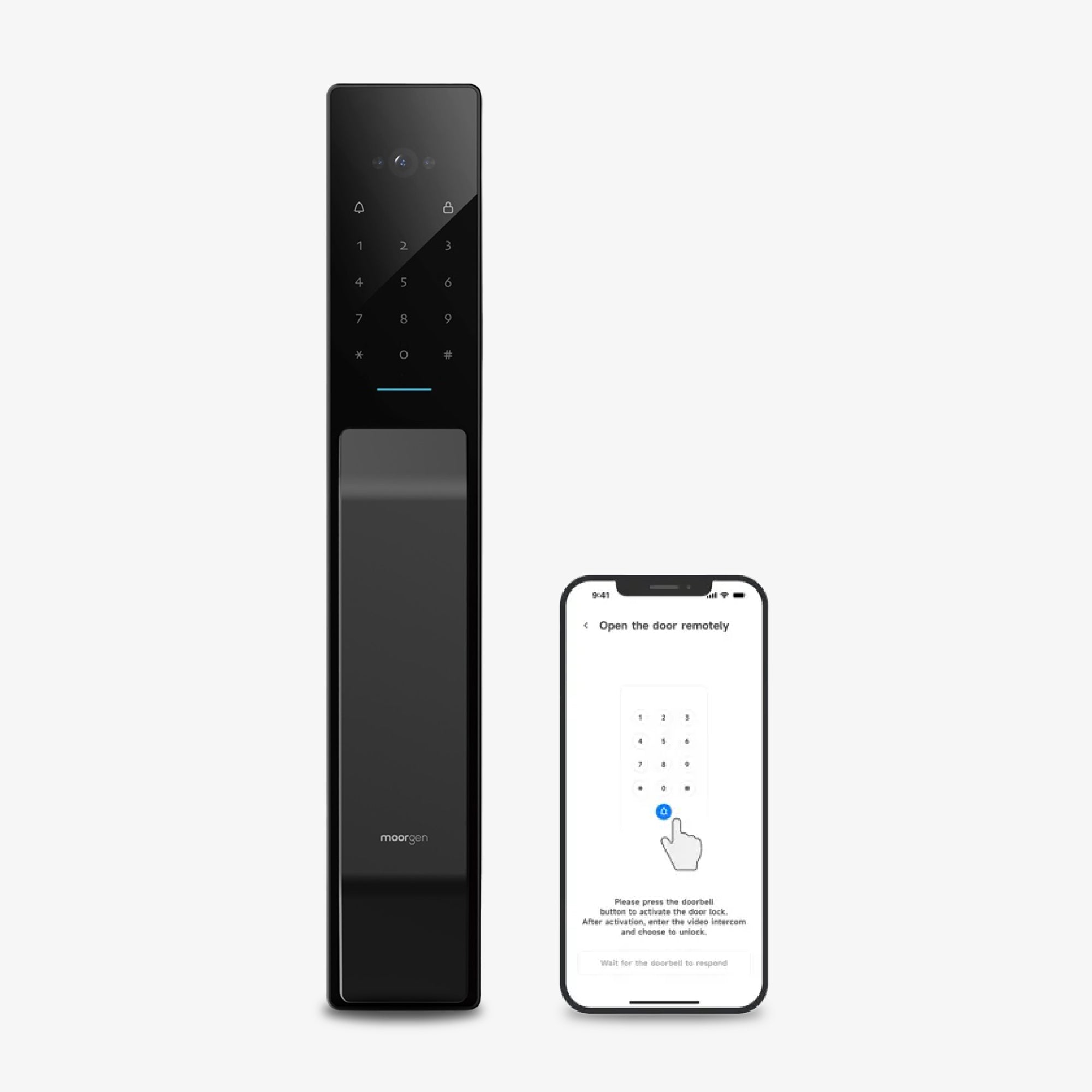 Cerradura Inteligente con cámara Moorgen T9