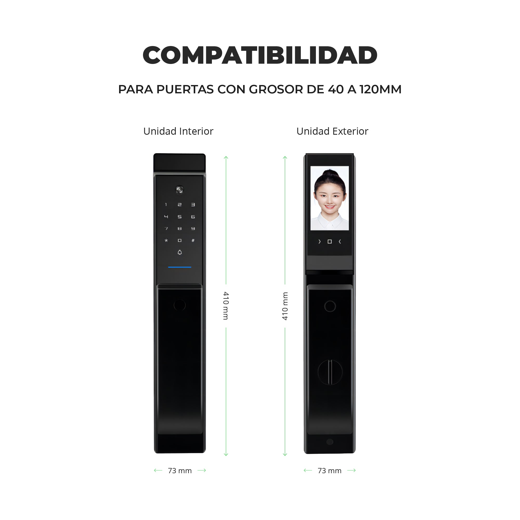 Cerradura Inteligente con cámara Moorgen X5+