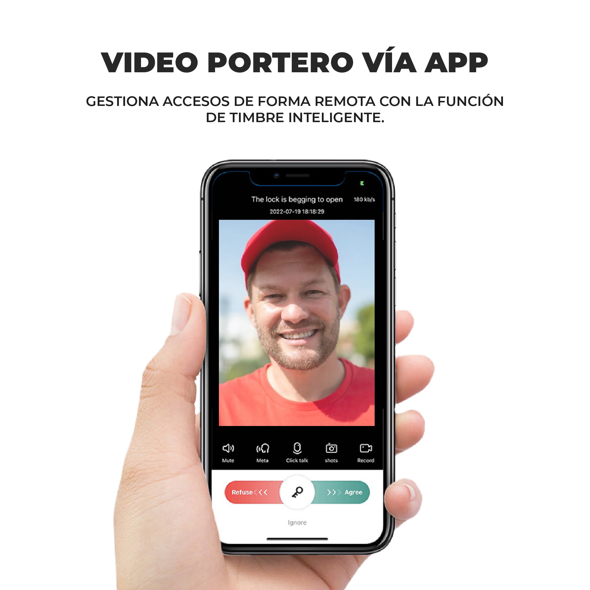 Cerradura Inteligente con Cámara EXC-SP800