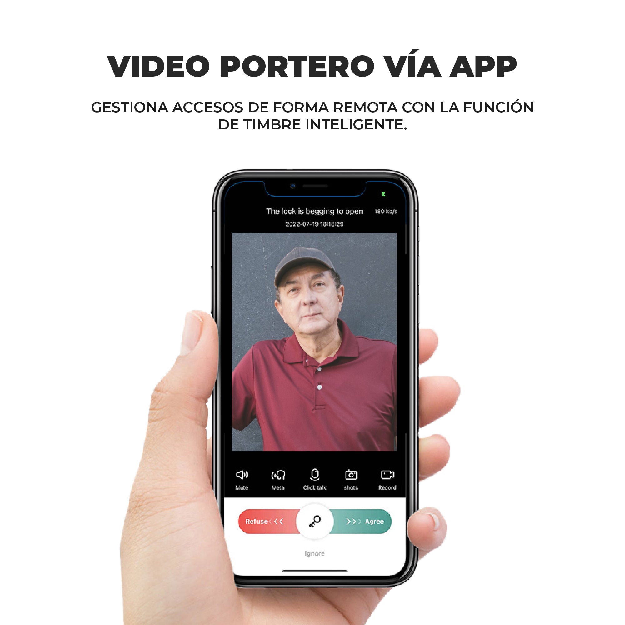 Cerradura Inteligente con Cámara EXC-SL204