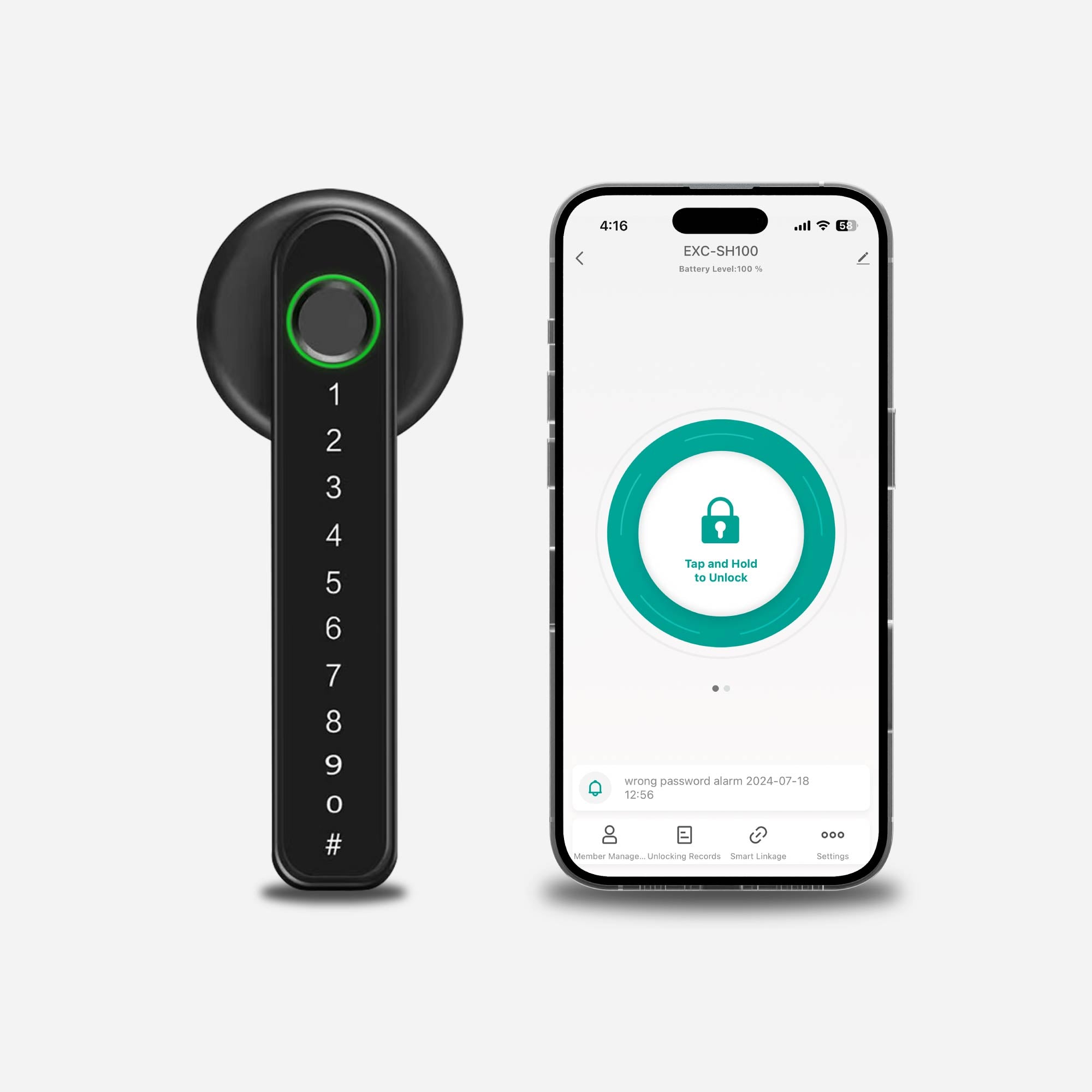 Cerradura Inteligente EXC-SH100