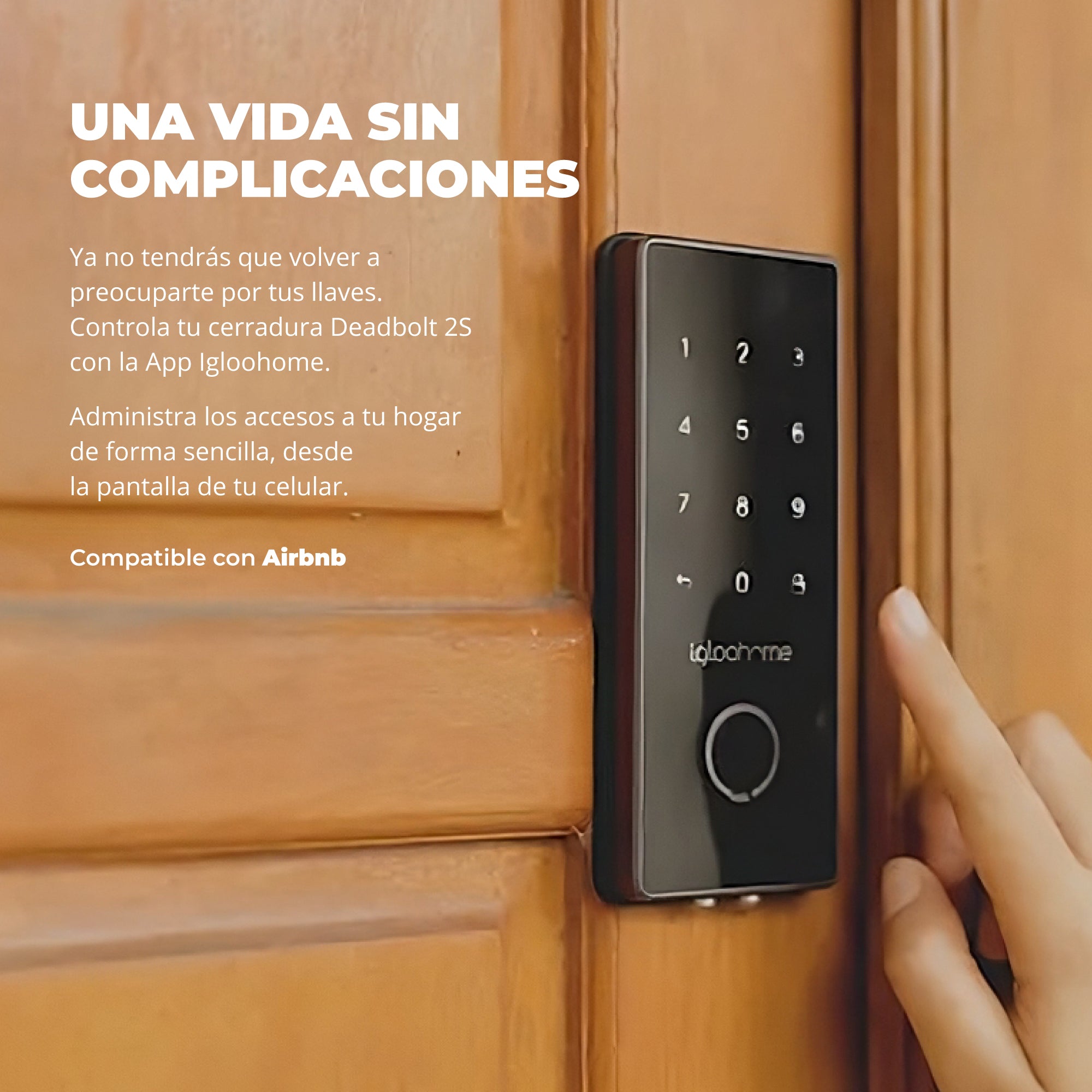 Cerradura inteligente Igloohome Deadbolt 2S Metal Grey