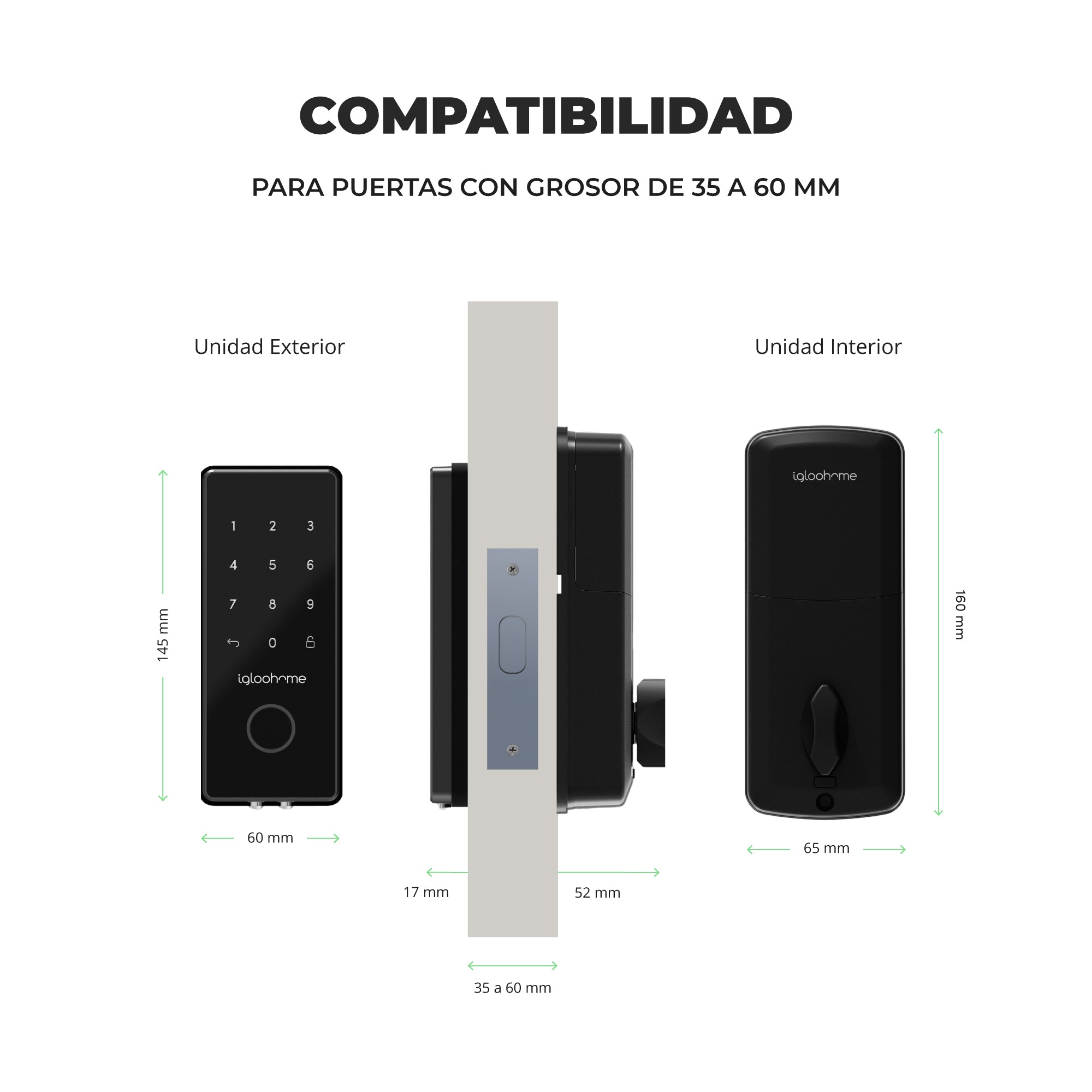 Cerradura inteligente Igloohome Deadbolt 2S Metal Grey