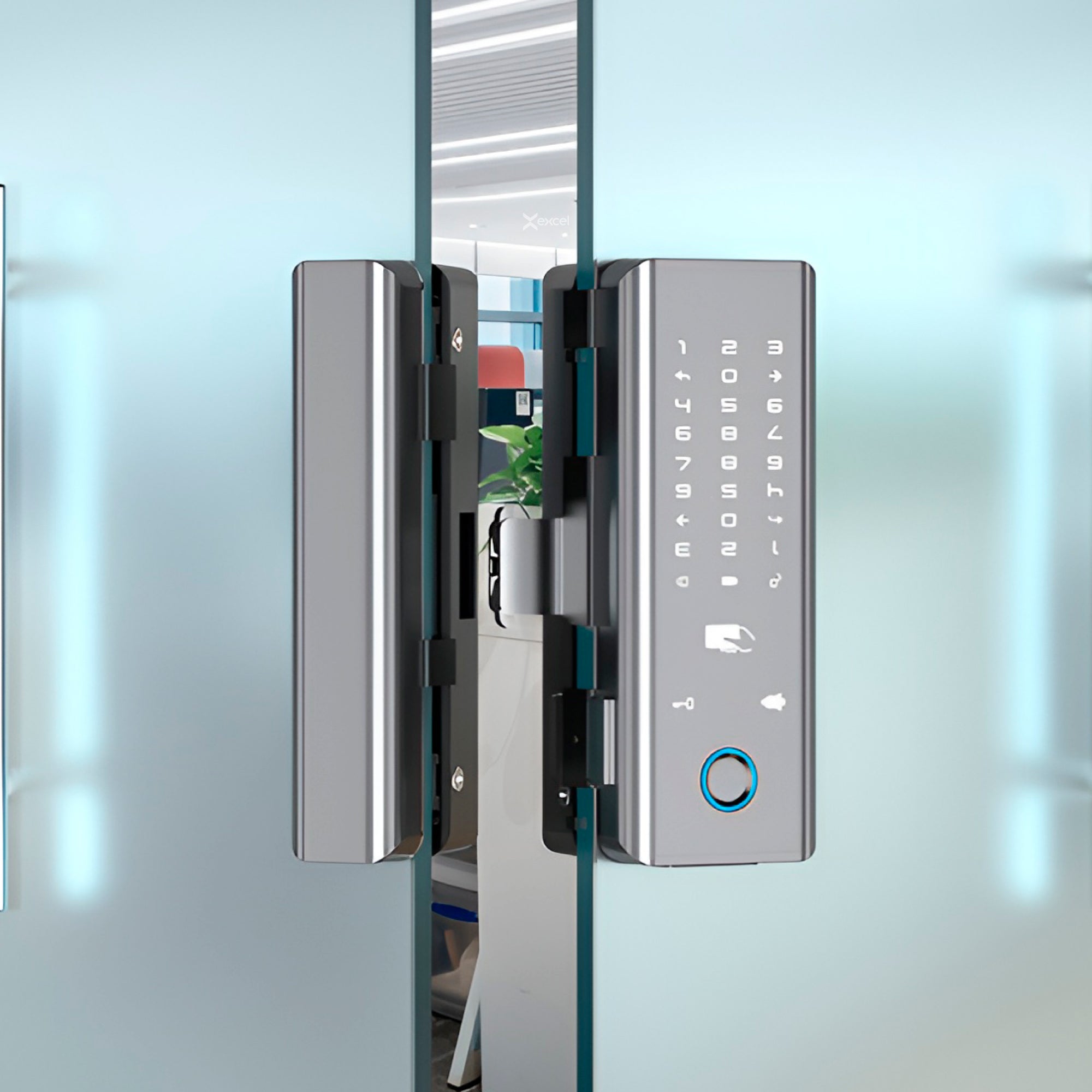 Cerrojo Inteligente para Puerta de Vidrio EXC-SD345