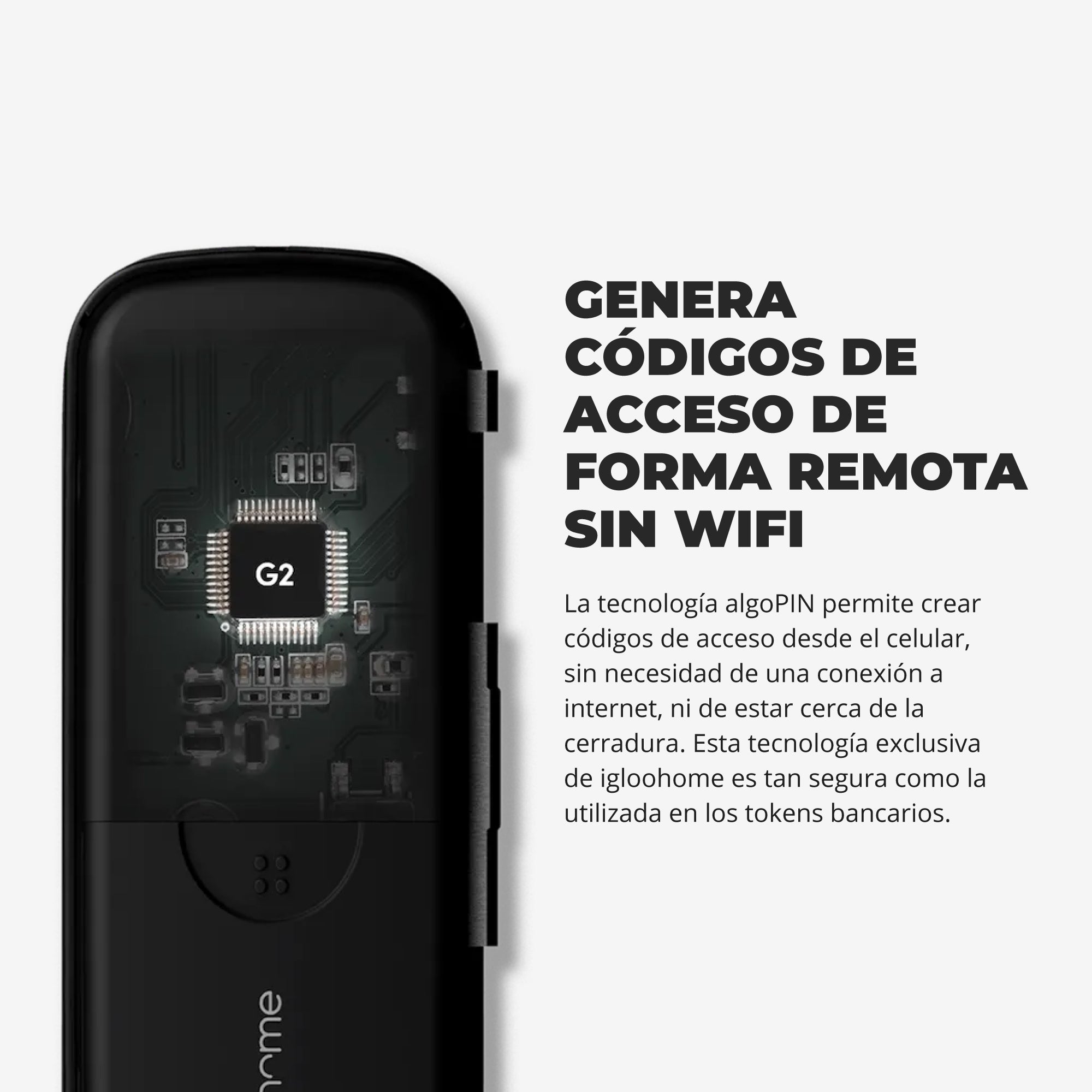 Cerradura inteligente Igloohome Glass Door Lock