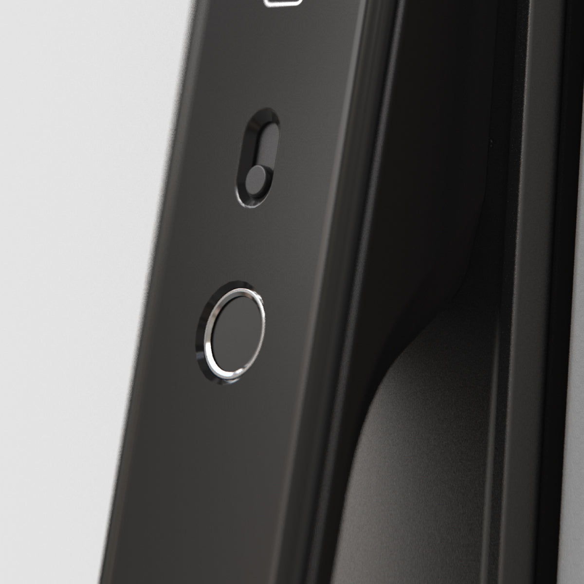 Cerradura Inteligente Igloohome Mortise Touch, con acceso vía app, lector de huella digital, código PIN, tarjeta RFID y llave mecánica de alta seguridad.