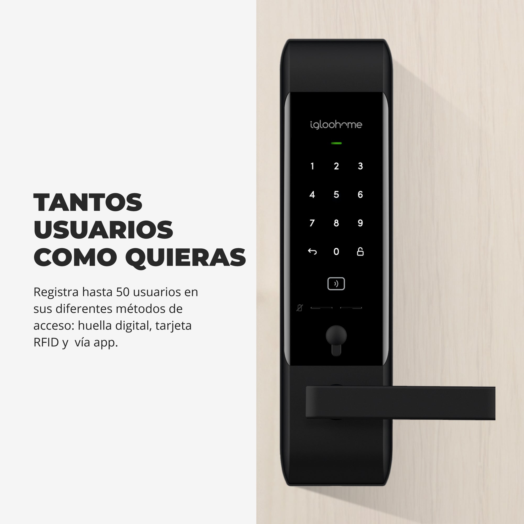 Cerradura inteligente Igloohome Smart Lever Mortise