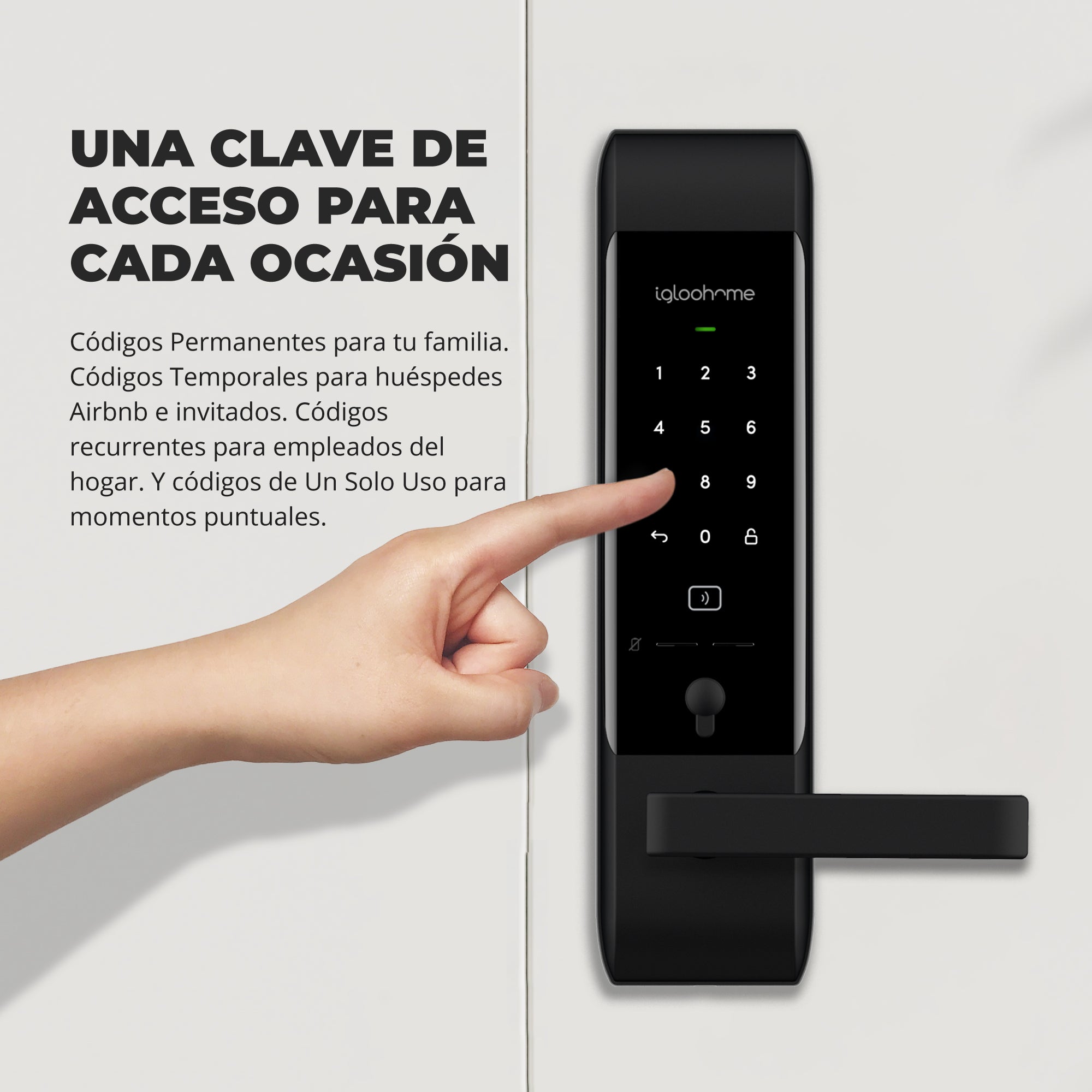 Cerradura inteligente Igloohome Smart Lever Mortise