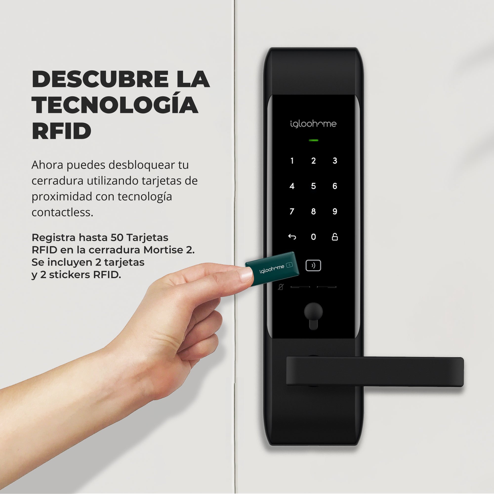 Cerradura inteligente Igloohome Smart Lever Mortise