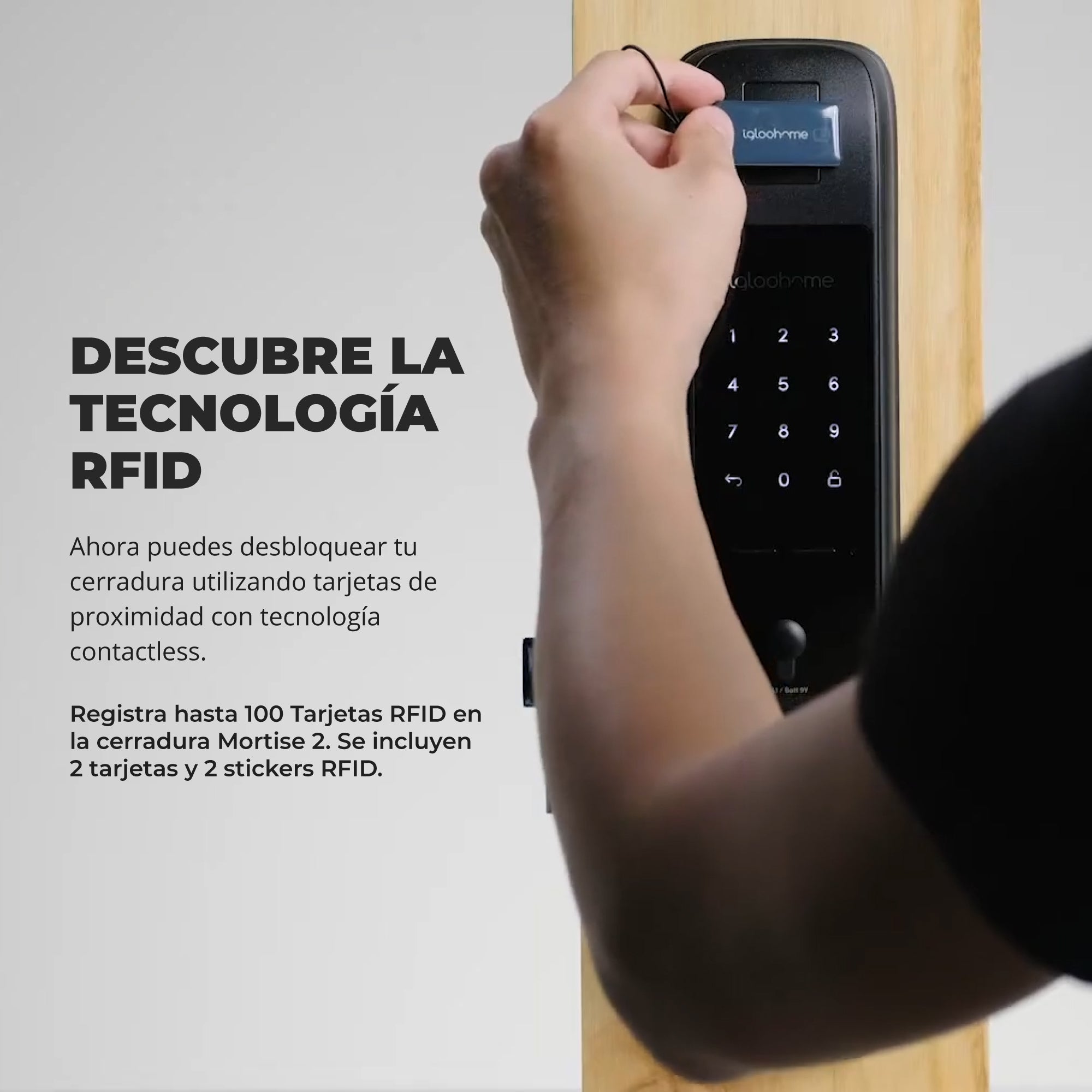 Cerradura inteligente Igloohome Smart Lever Mortise