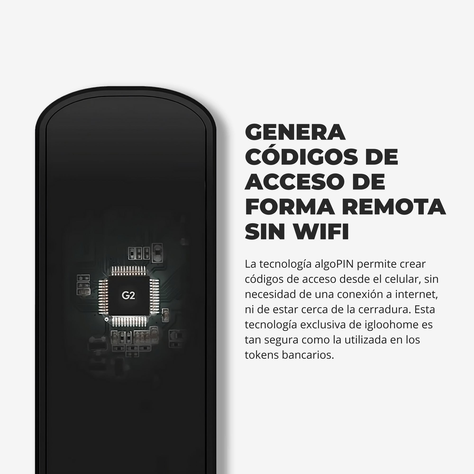 Cerradura inteligente Igloohome Smart Lever Mortise