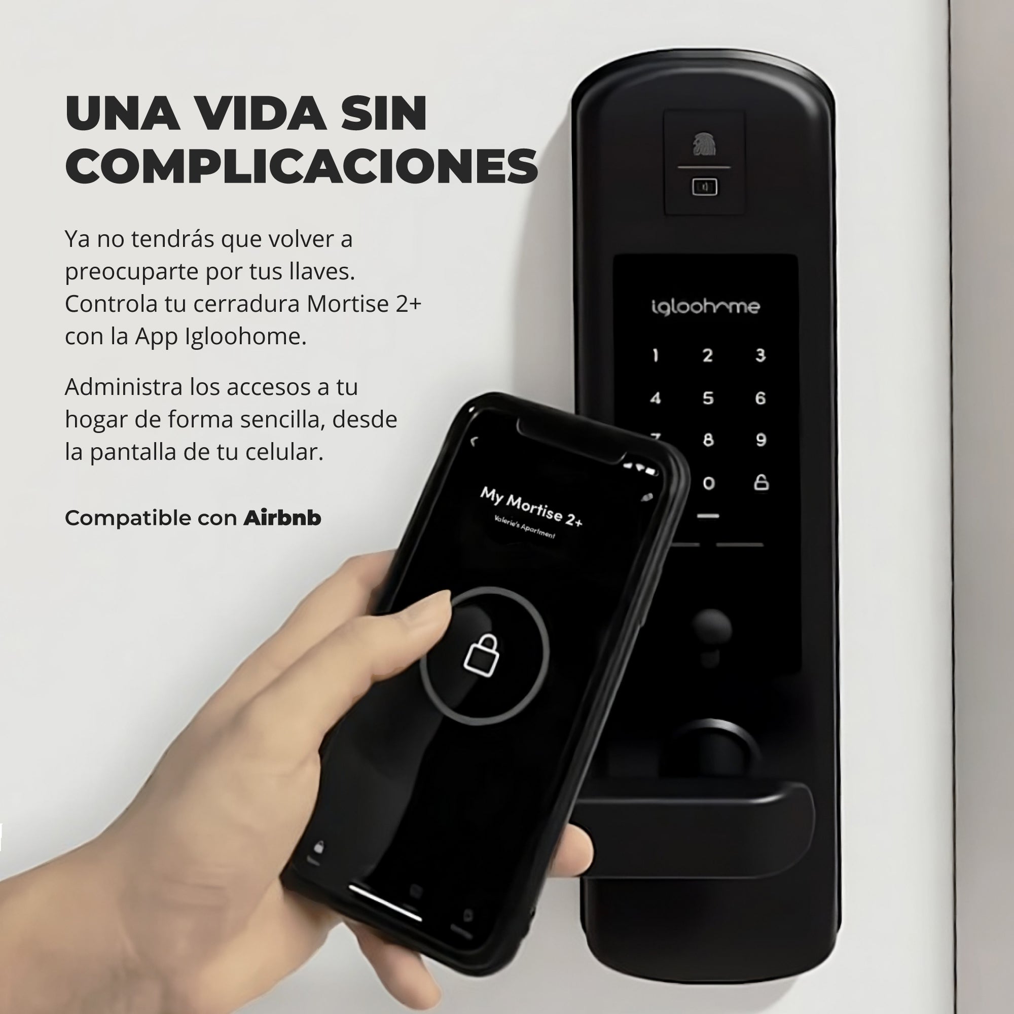 Cerradura inteligente Igloohome Mortise 2+
