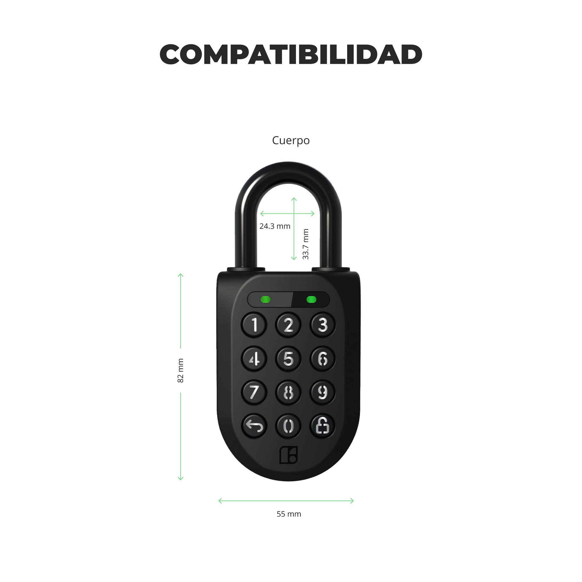 Candado Inteligente Padlock 2