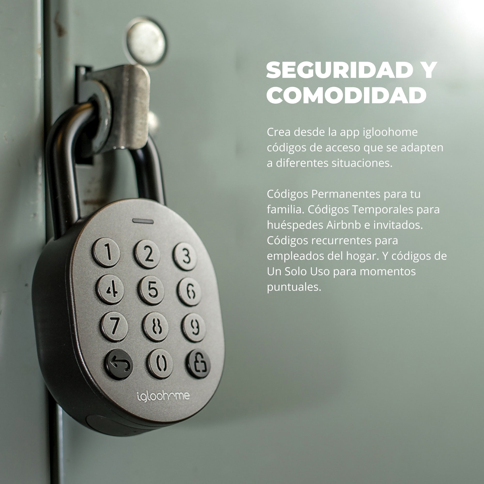 Candado inteligente Igloohome Padlock