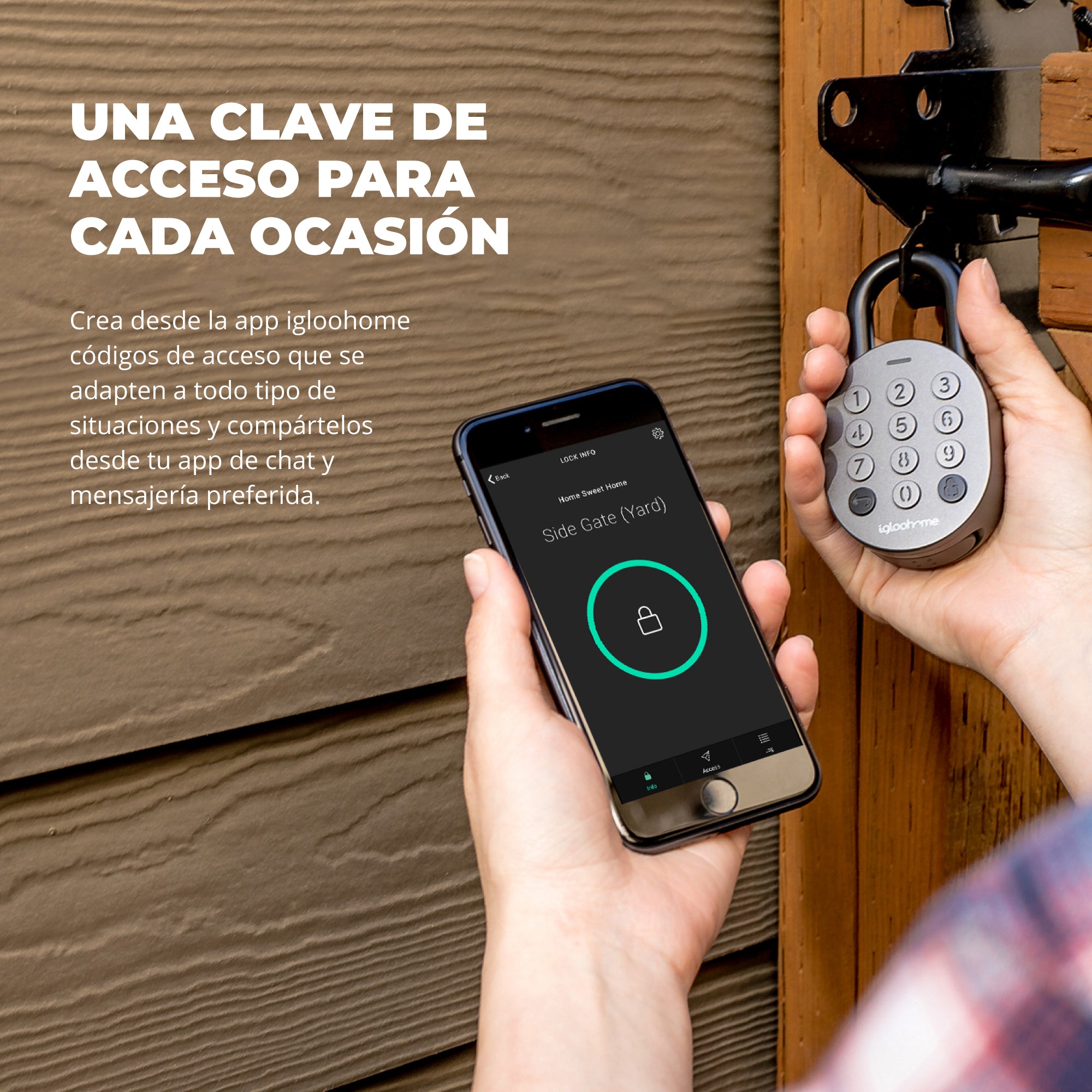 Candado inteligente Igloohome Padlock