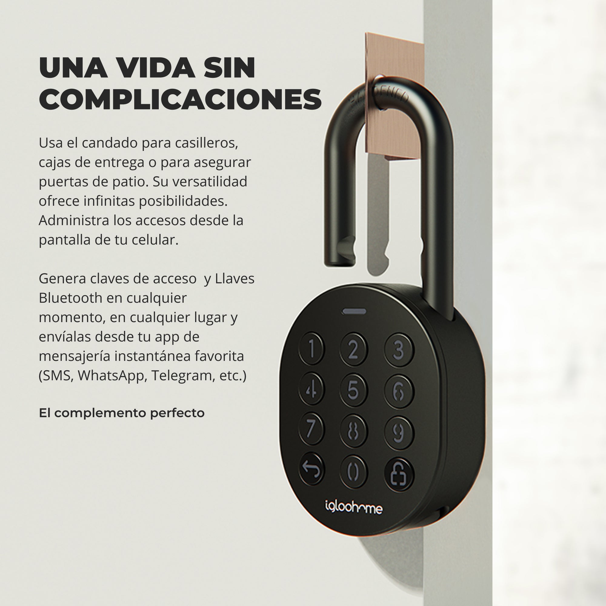 Candado inteligente Igloohome Padlock