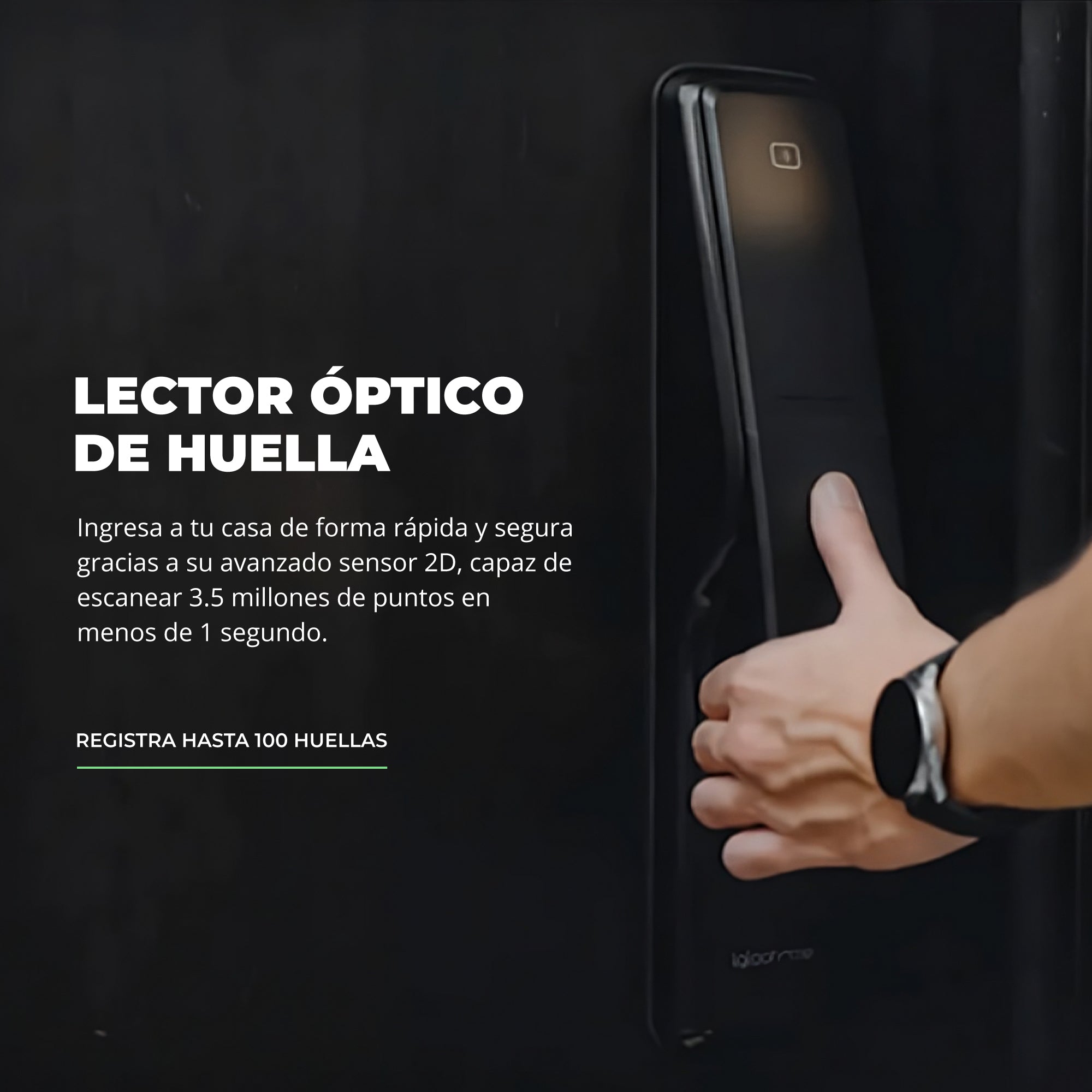 Cerradura inteligente Igloohome Push-Pull Mortise