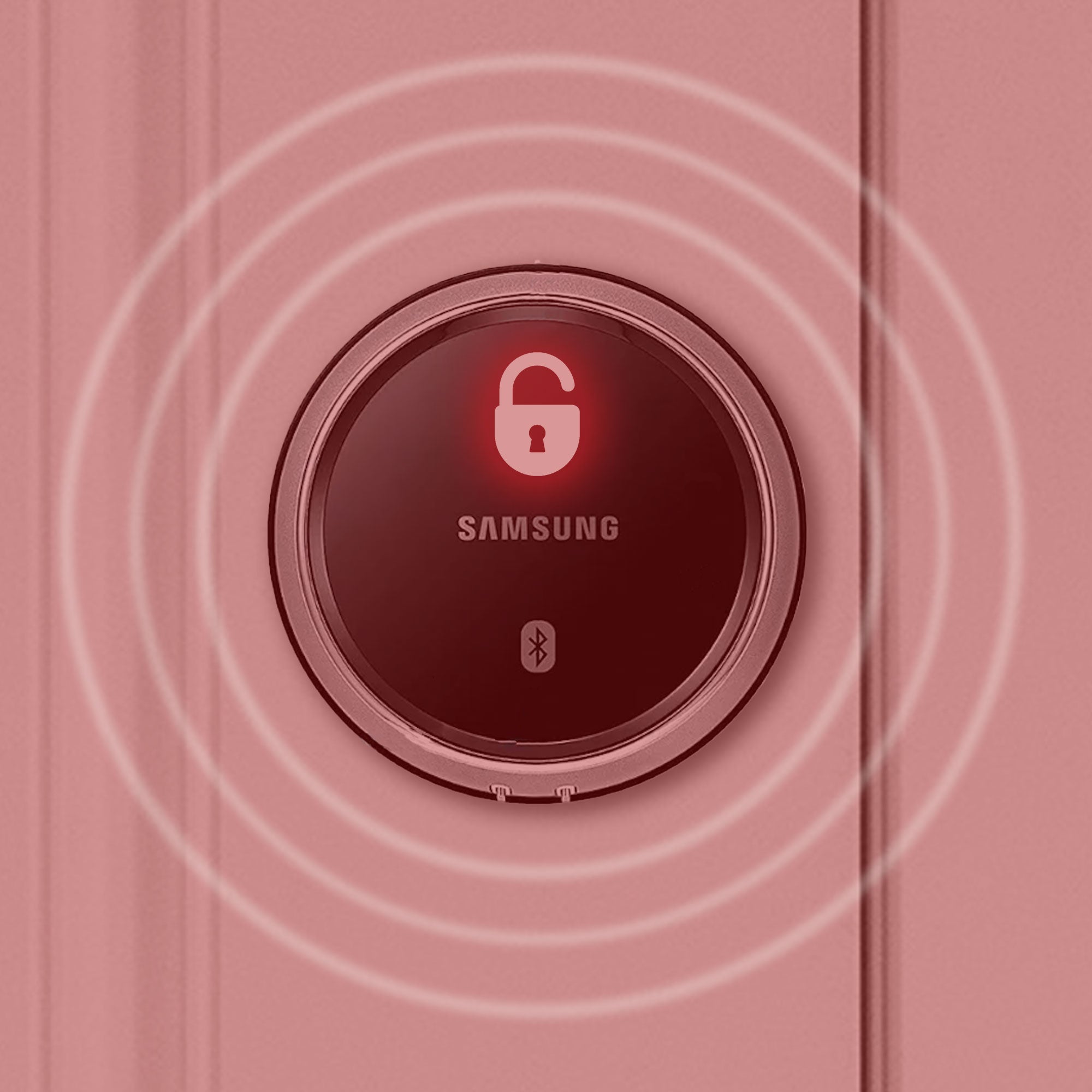 Cerradura Inteligente Samsung SHP-DS705 con sensor de temperatura para detección de incendios