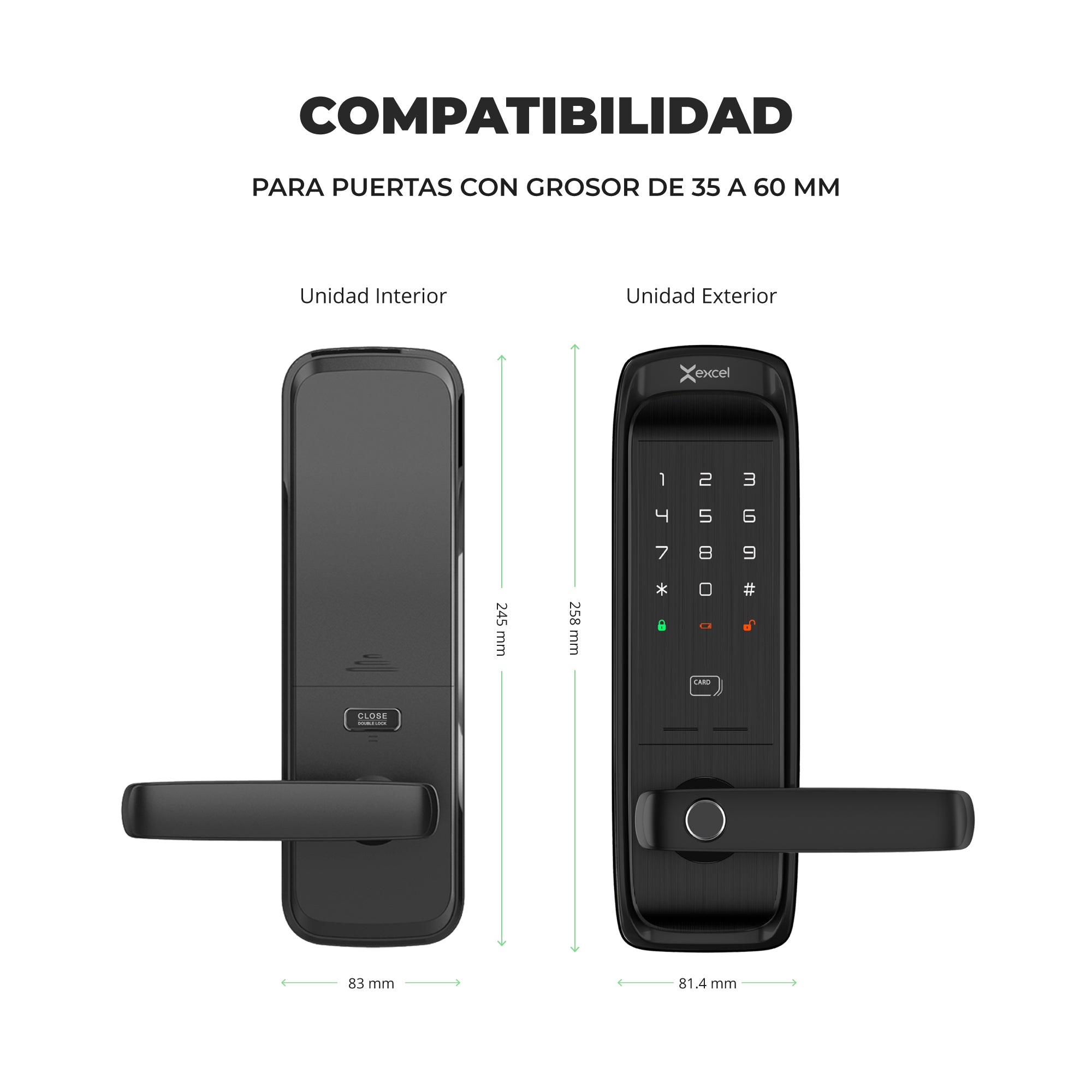 Cerradura Inteligente Excel EXC-SL500