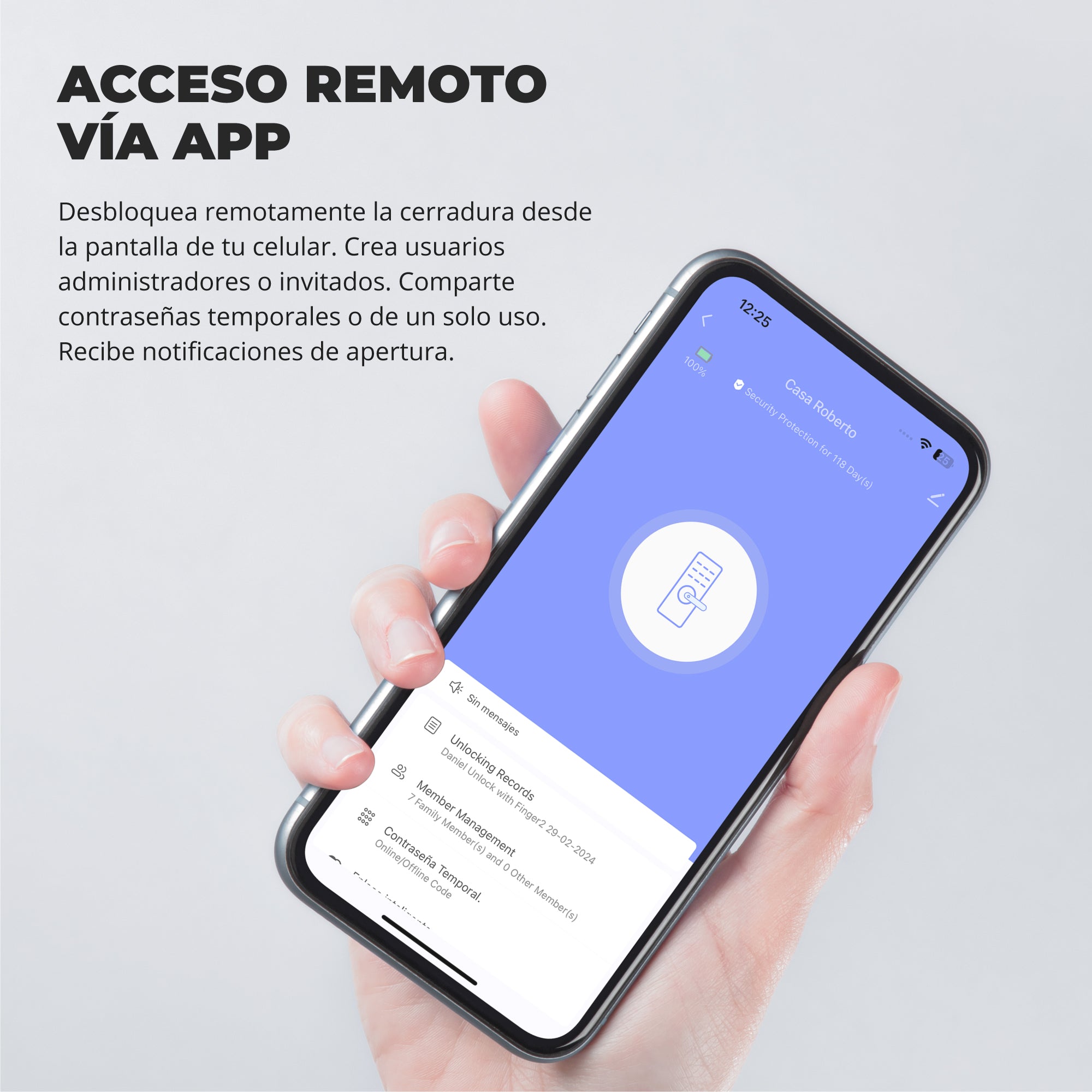 Cerrojo Inteligente EXC-SD325