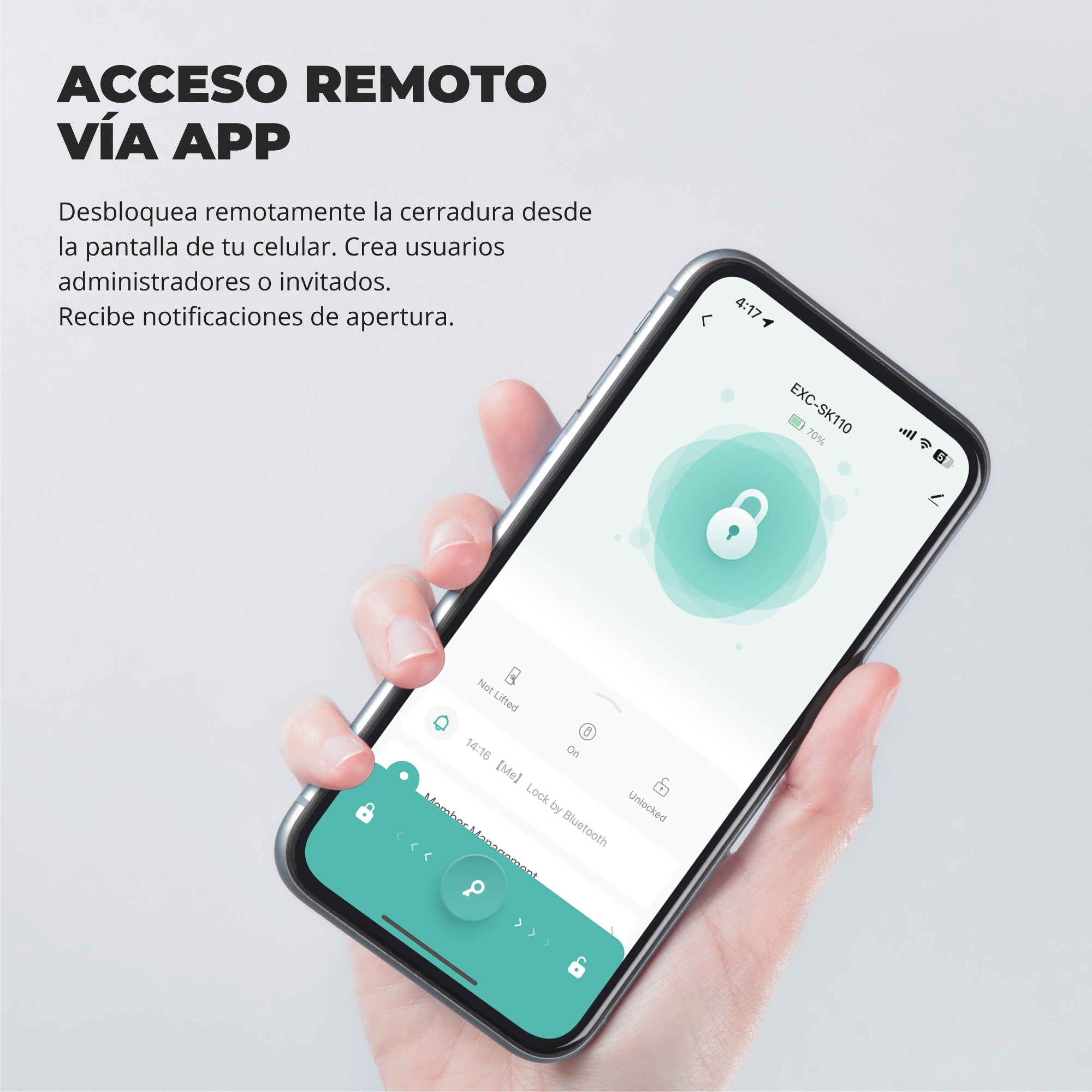 Cerradura Inteligente EXC-SK110