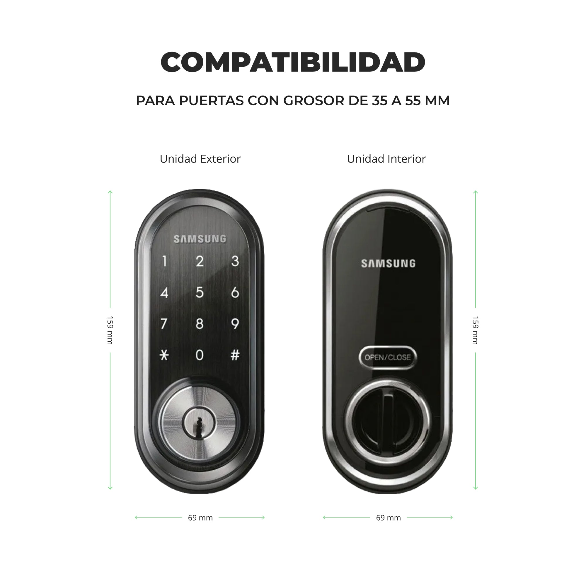 Cerradura Digital Samsung SHP-DS510