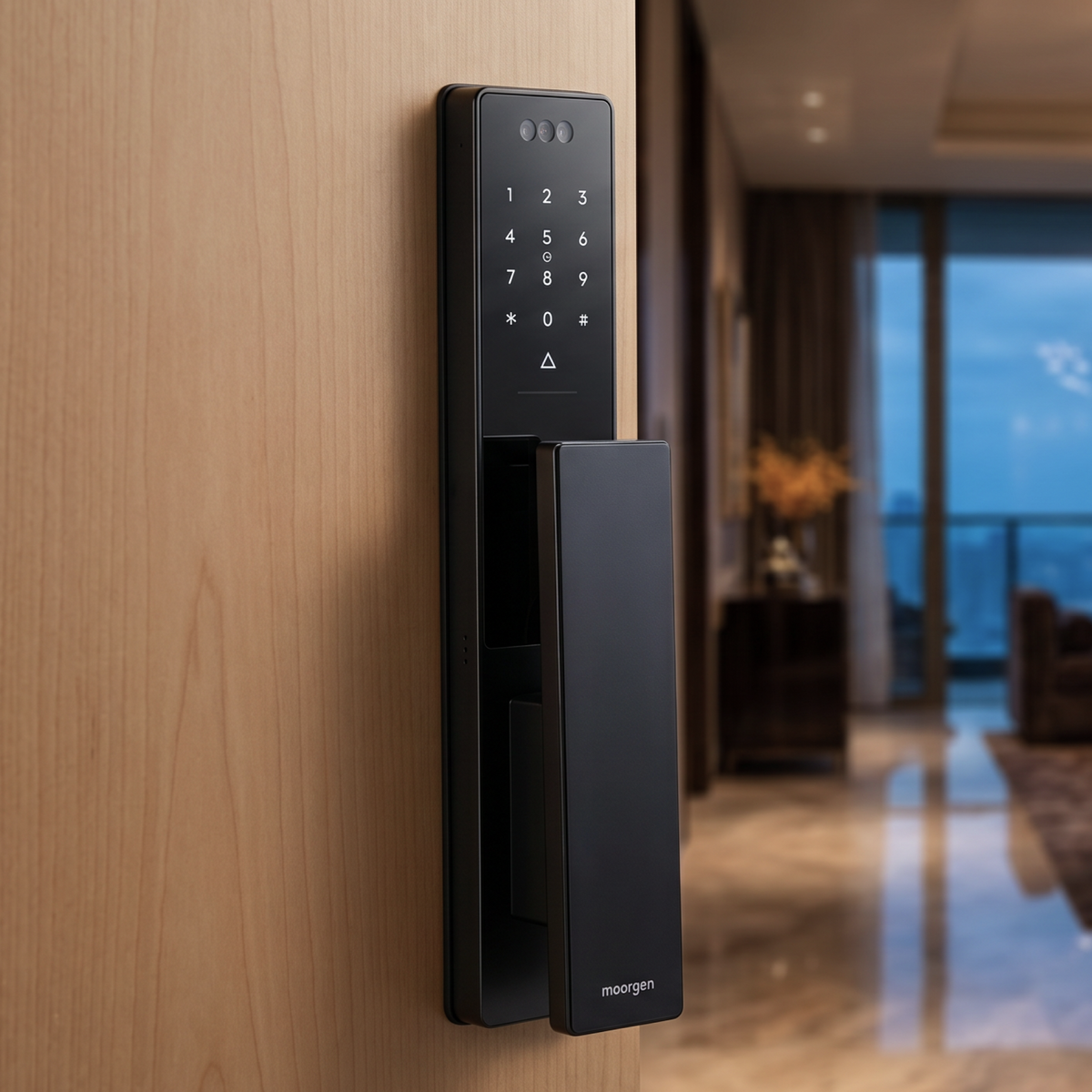 Cerradura Inteligente con cámara Moorgen T5+