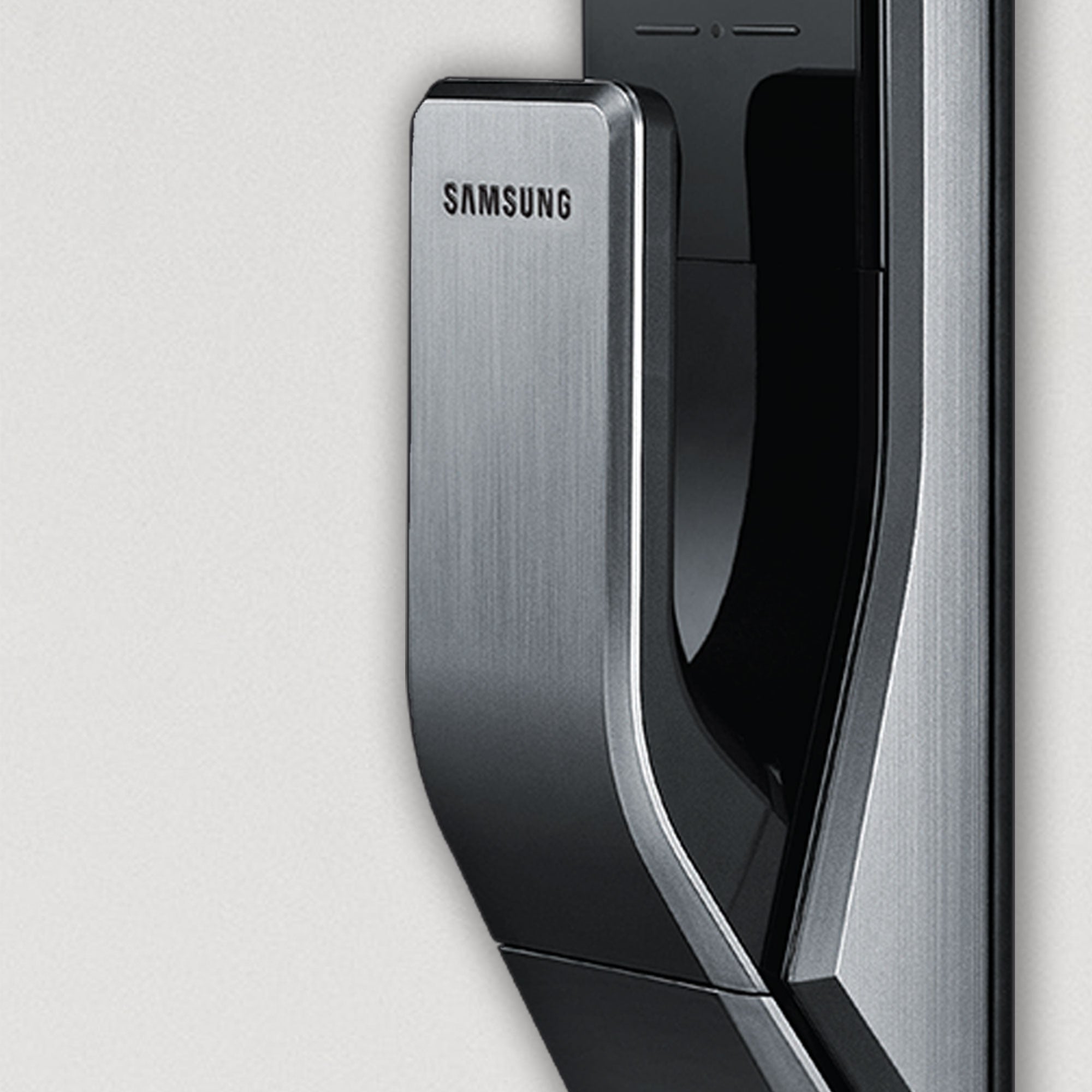 Cerradura Electrónica para puertas modelo Samsung SHS-P717 con manija Push-Pull